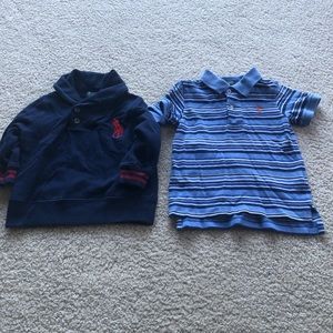18 Month Polo Ralph Lauren Sweatshirt & Polo Shirt